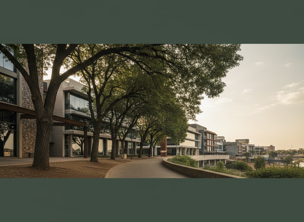 Professional business district in Vanderbijlpark Gauteng